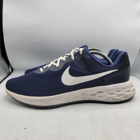 Nike Revolution 6 Next Nature Mens 12 Midnight Blue Athletic Shoes DC3728-401 - Picture 5 of 13